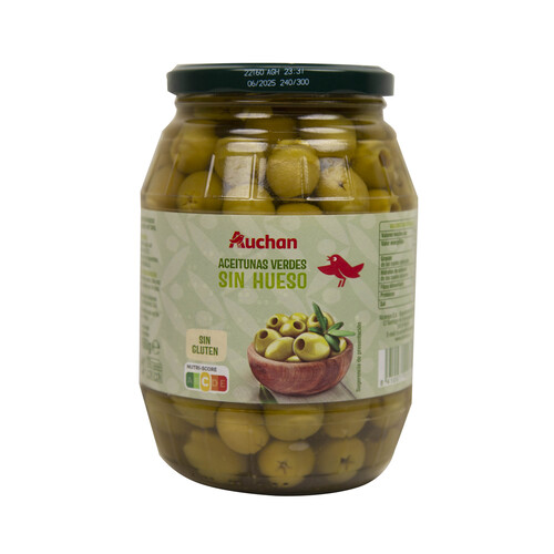 PRODUCTO ALCAMPO Aceitunas verdes sin hueso PRODUCTO ALCAMPO 450 g.