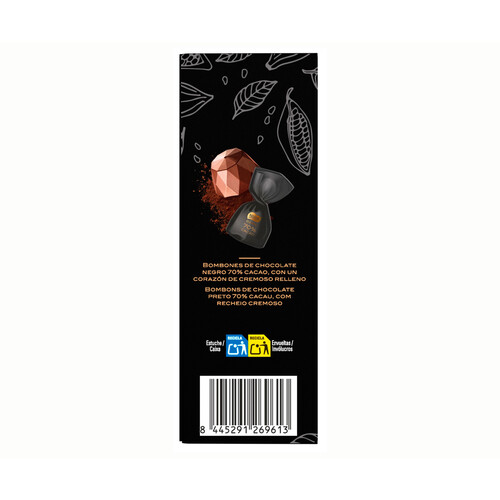 NESTLÉ Bombones dark 70 % 142 gr.