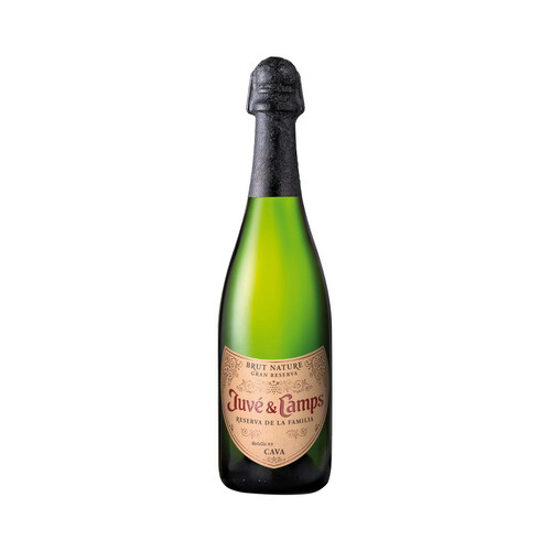 JUVÉ & CAMPS Reserva de la familia Cava brut nature gran reserva botella 75 cl.