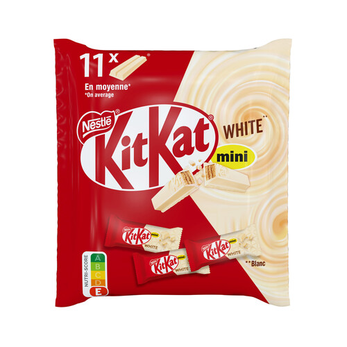 KIT KAT Barritas Minis de chocolate blanco  11 uds x 146,3 g. 