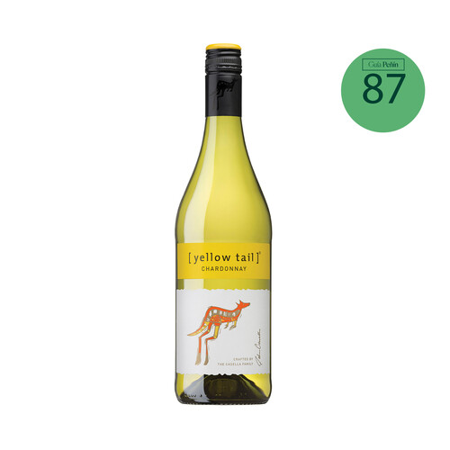 YELLOW TAIL Vino blanco elaborado en Australia botella 75 cl.