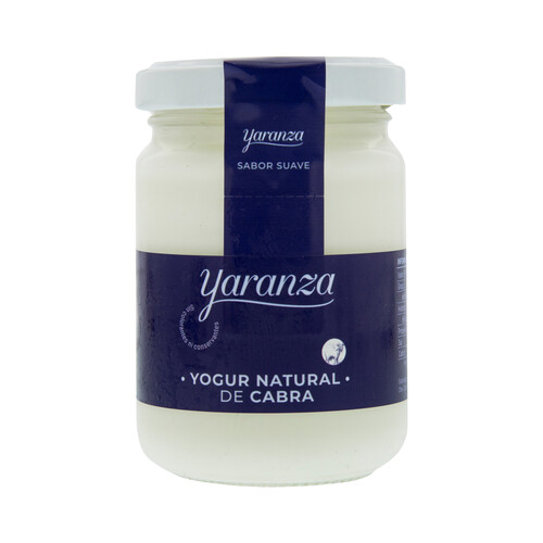 YARANZA Yogur natural artesanal de leche de cabra, con sabor suave 140 g.