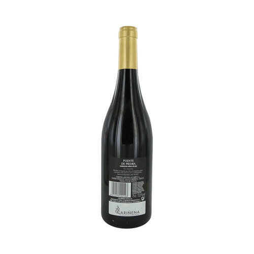 PUENTE DE PIEDRA Viñas viejas Vino tinto con D.O.P Cariñena botella 75 cl.