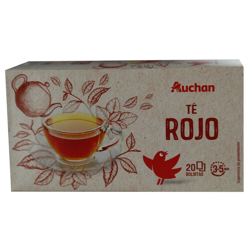 PRODUCTO ALCAMPO Té rojo 20 uds.36 g.