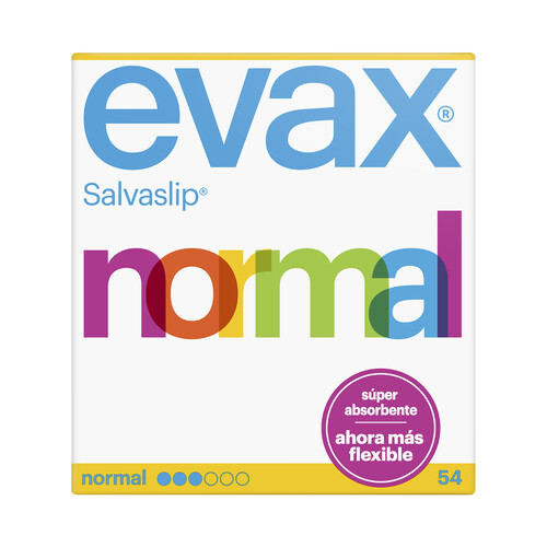 EVAX Salvaslips normales EVAX 108 uds