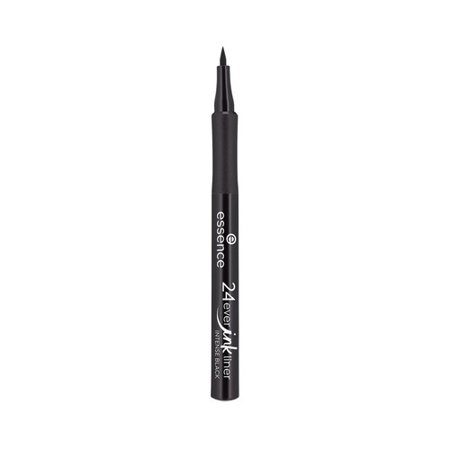 ESSENCE  24Ever ink tono 01 Intensive black  Eyeliner de ojos, aplicación precisa y resistente al agua (waterproof).
