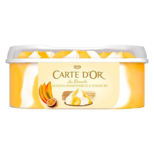 CARTE D'OR Tarrina helado sabor yoghurt mango 850 ml