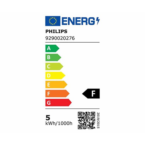 Bombilla Led E14, 4,3W=40W, luz neutra 4000K, 470lm, PHILIPS.