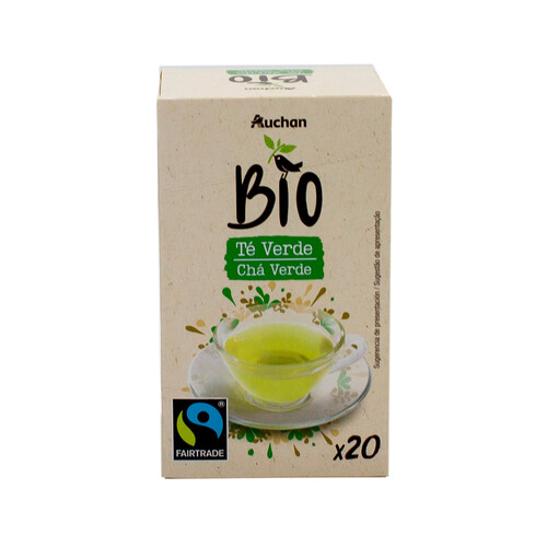 ALCAMPO ECOLÓGICO Té verde Bio 20 uds. 28 gr.