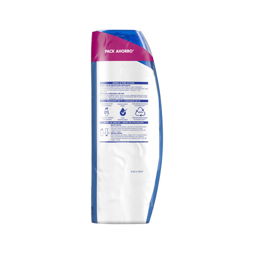 H&S Champú anticaspa Classic H&S 2x400 ml.