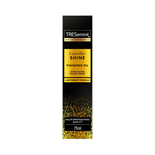 TRESEMMÉ Llamellar shine Aceite capilar para cabello sin vida o apagado 75 ml.