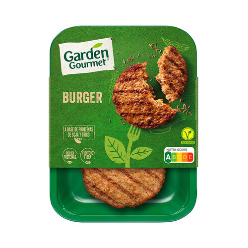 GARDEN GOURMET Hamburguesa a base de proteínas vegetales GARDEN GOURMET 2 x 75 g.