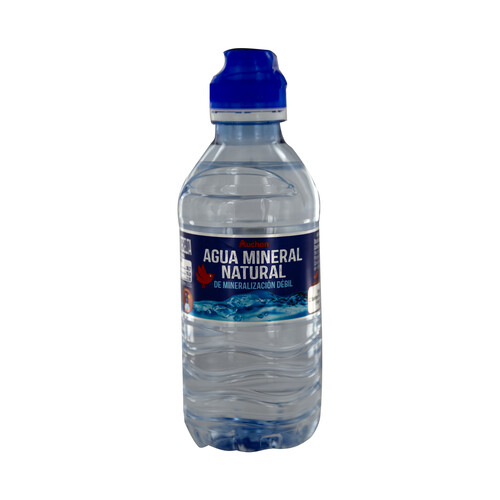 PRODUCTO ALCAMPO Agua mineral tapón sport botella de 33 cl