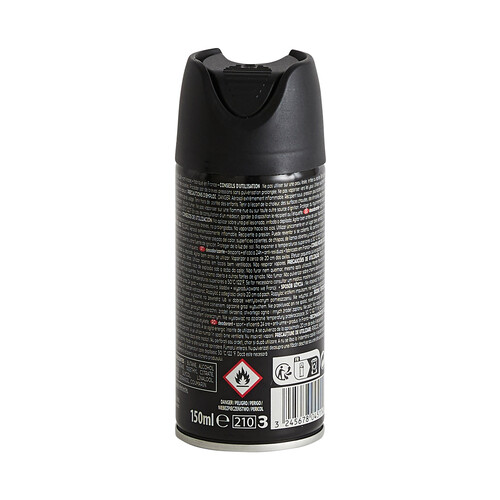 COSMIA Desodorante en spray para hombre con protección anti-transpirante hasta 24 horas COSMIA Sport 150 ml.