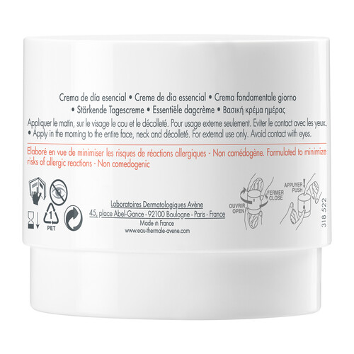 THERMALE AVÉNE Dermabsolu Crema de día redensificante para todo tipo de pieles 40 ml.