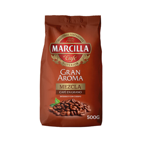 MARCILLA Café mezcla en grano 500 g.