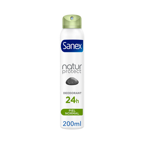 SANEX Natur protect Desodorante en spray para mujer con protección antitranspirante hasta 24h, para pieles normales 200 ml.