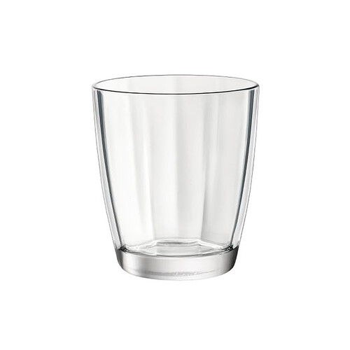 Vaso de vidrio transparente modelo Pulsar, 30,5cl, BORMIOLI.