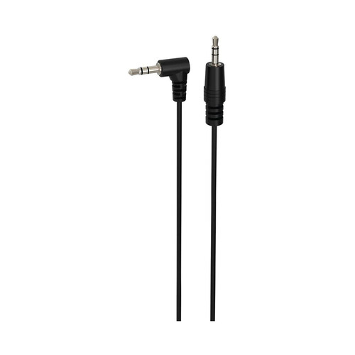 Cable audio QILIVE  de JACK 3,5mm macho a 2 RCA macho, 1m, de color negro.