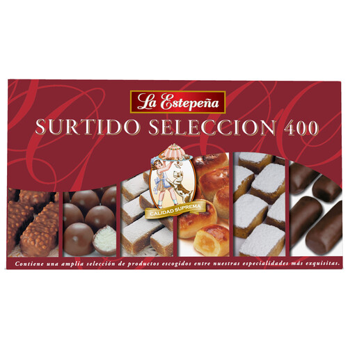 LA ESTEPEÑA Surtido de dulces navideños 400 g.