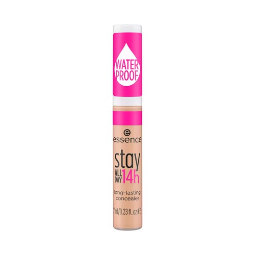 ESSENCE Stay all day 14h tono 40 Warm beige Corrector larga duración acabado mate natural.