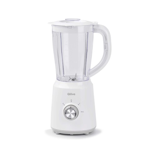 Batidora de vaso QILIVE Q.5176, 500W, 2 velocidades + Pulse, jarra de 1,5L.