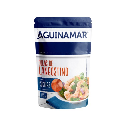 Cola de langostino cocido AGUINAMAR 90 g.