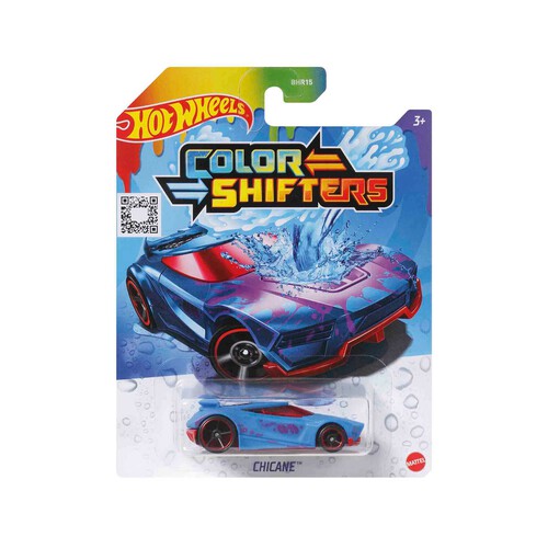 HOT WHEELS Vehículos Color Shifters, coches de juguetes, modelos surtidos (MATTEL BHR15)