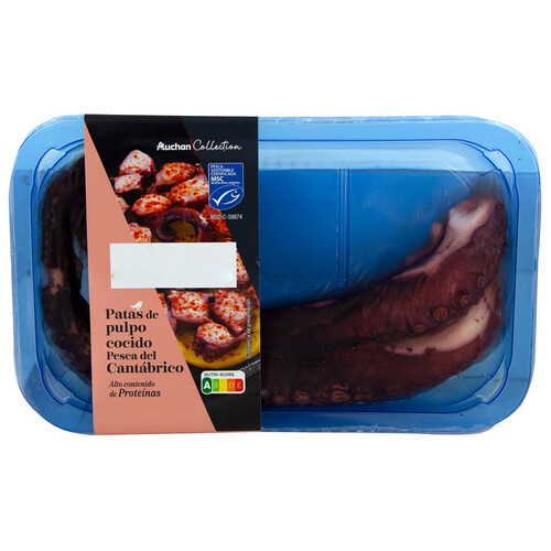 AUCHAN Pulpo del Cantábrico 200 g. Producto Alcampo