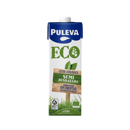 PULEVA Eco Leche semidesnatada   1 l.