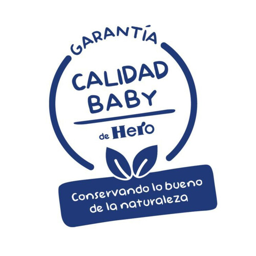 HERO Solo Bio Tarritos de fruta (pera y manzana) ecológica, a partir de 4 meses 6 x 120 g