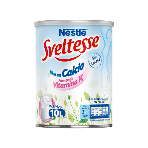 SVELTESSE Leche desnatada en polvo con bifudus y calcio SVELTESSE de Nestlé 1 kg