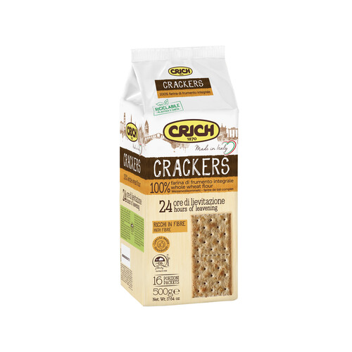 CRICH Crackers integrales 500 g.