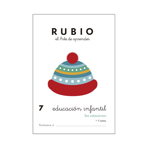 Educación Infantil 7, Las estaciones, 3-5 años. Género: actividades. Editorial Rubio.