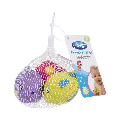 Juguetes de baño, PLAYGRO Ocean Friends Squirtees.