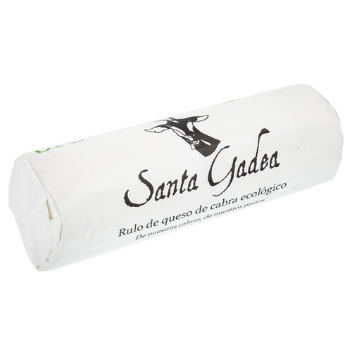 SANTA GADEA Queso de cabra rulo ecológico SANTA GADEA 180 g.