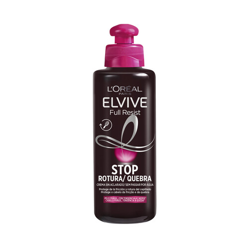 ELVIVE Crema anti rotura sin aclarado para cabellos frágiles o con tendencia a caerse ELVIVE Full resist 200 ml.