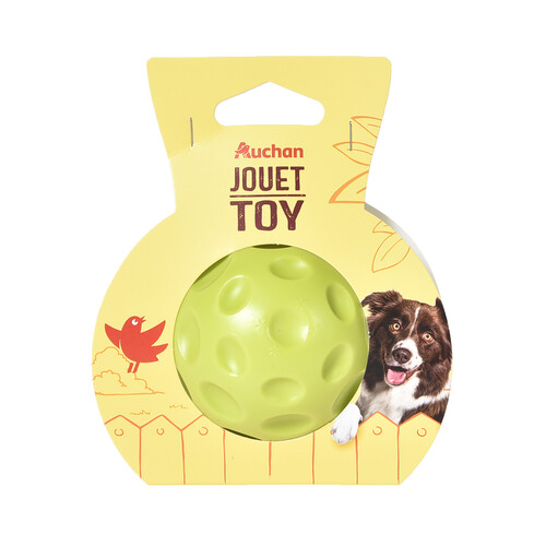 PRODUCTO ALCAMPO Bola sonora de 7 cm. (juguete para perro).