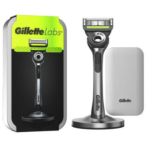 GILLETTE Máquina de afeitar, con cabezal basculante de 5 hojas GILLETTE Labs.