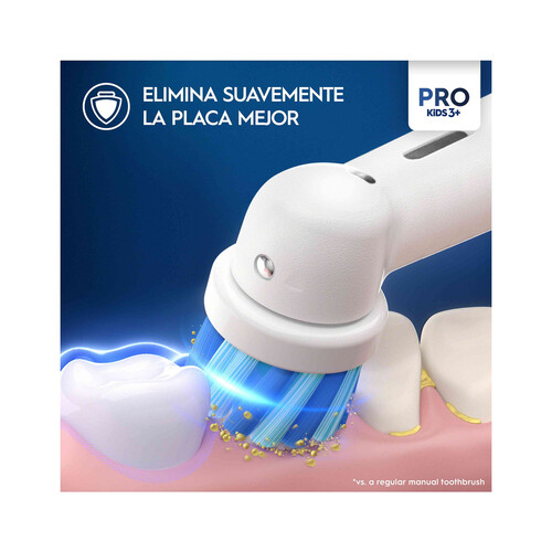 ORAL-B Pro kids3+ Recambio infantil ( a partir de 3 años) para cepillo de dientes eléctrico 3 uds.