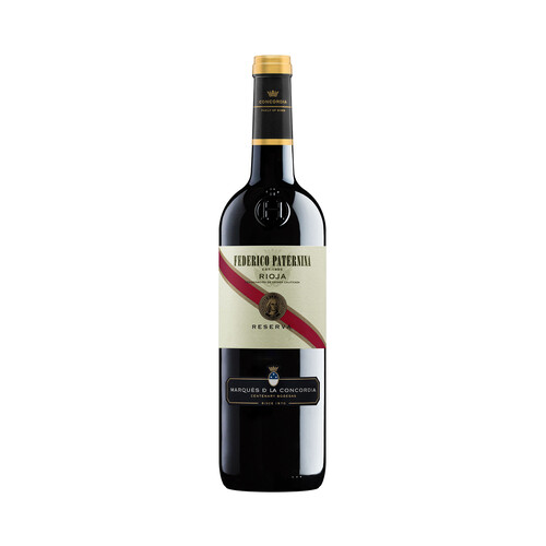 FEDERICO PATERNINA Banda roja Vino tinto reserva con D.O. Ca. Rioja FEDERICO PATERNINA botella de 75 cl.