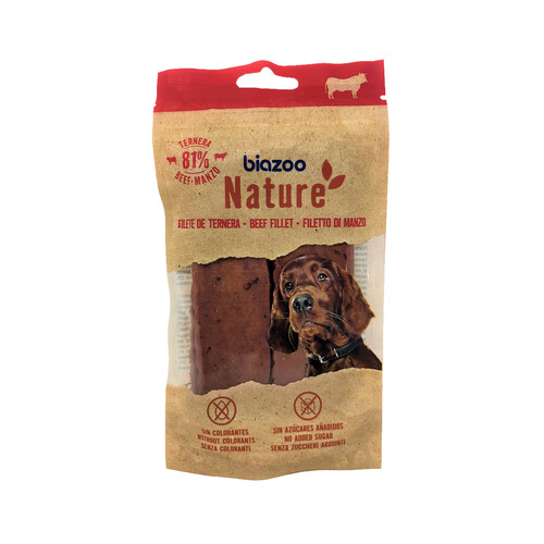 CANES JON Nature  Snaks en tiras para perro con de sabor a ternera 80 g