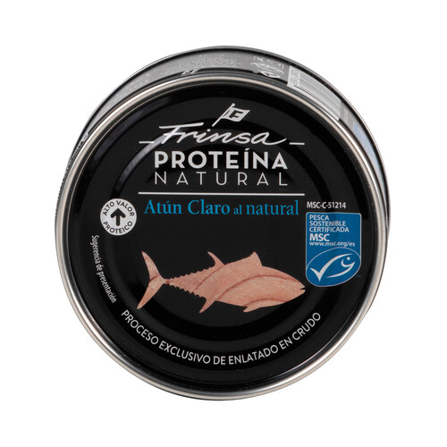 FRINSA Crema proteica natural de atún 120 g.