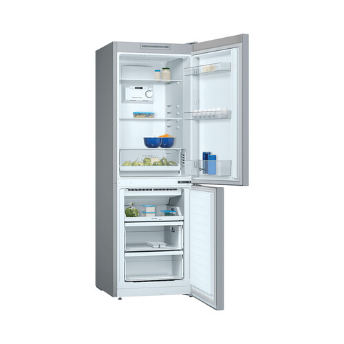 Frigorífico combi 176cm BALAY 3KFE361MI, NO FROST, clasificación energética: E, H: 176cm, A: 60cm, F: 66cm, capacidad total: 279L.