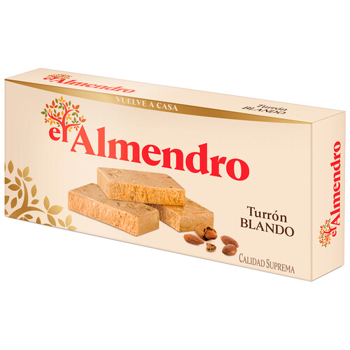 EL ALMENDRO Turron blando de almendra cremosa 200 g.