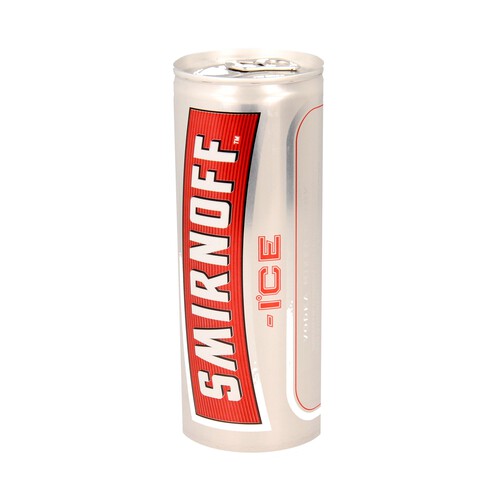 SMIRNOFF Combinado de vodka con cítricos SMIRNOFF ICE lata de 25 cl.