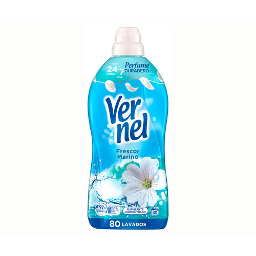 Suavizante vernel frescor marino 80 ds 1400 ml