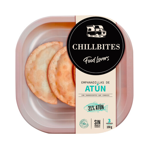 CHILLBITES Empanadillas de atun 150 g.