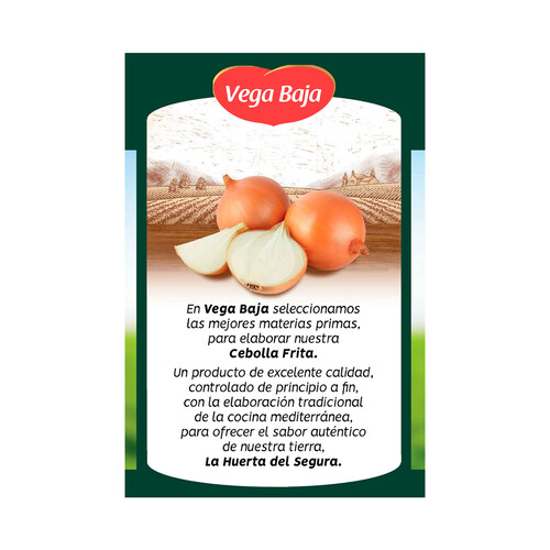 VEGA BAJA Cebolla frita aove 400 g.