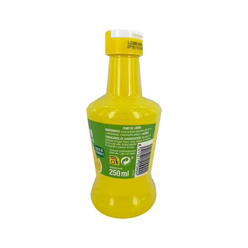 PRODUCTO ALCAMPO Limón exprimido 250 ml.